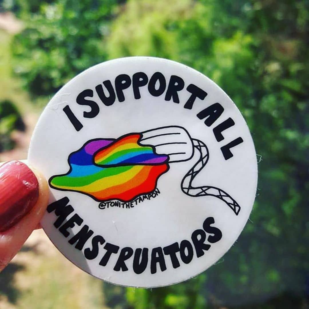 Podporuji menstruující osoby