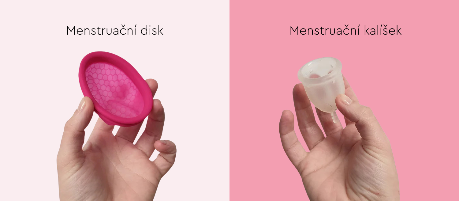 Menstruační kalíšek vs disk