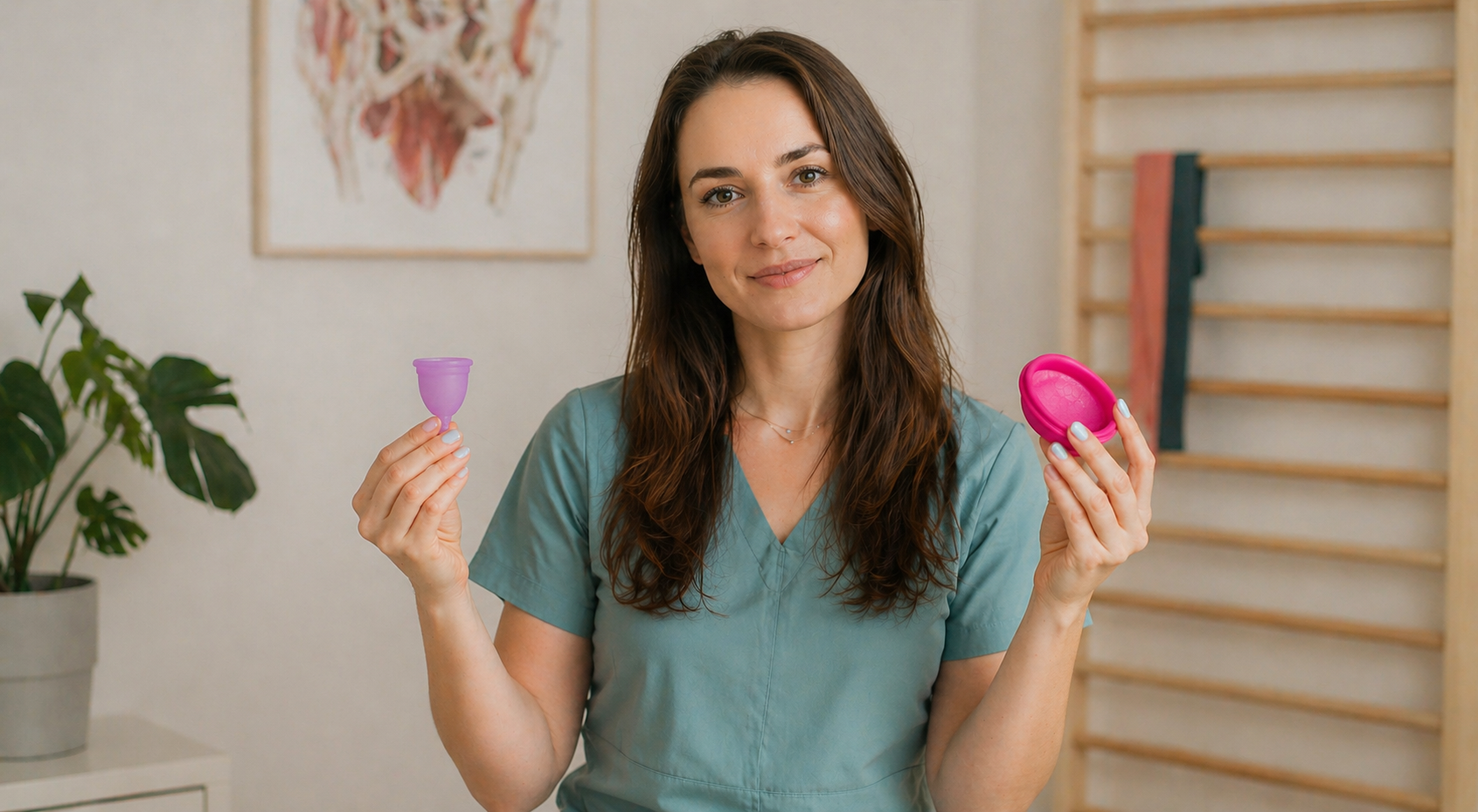 Menstruační disk vs. kalíšek: souboj technologií z pohledu fyzioterapeuta 
