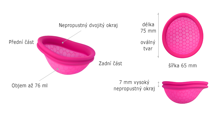 Menstruační kalíšek Ziggy Cup